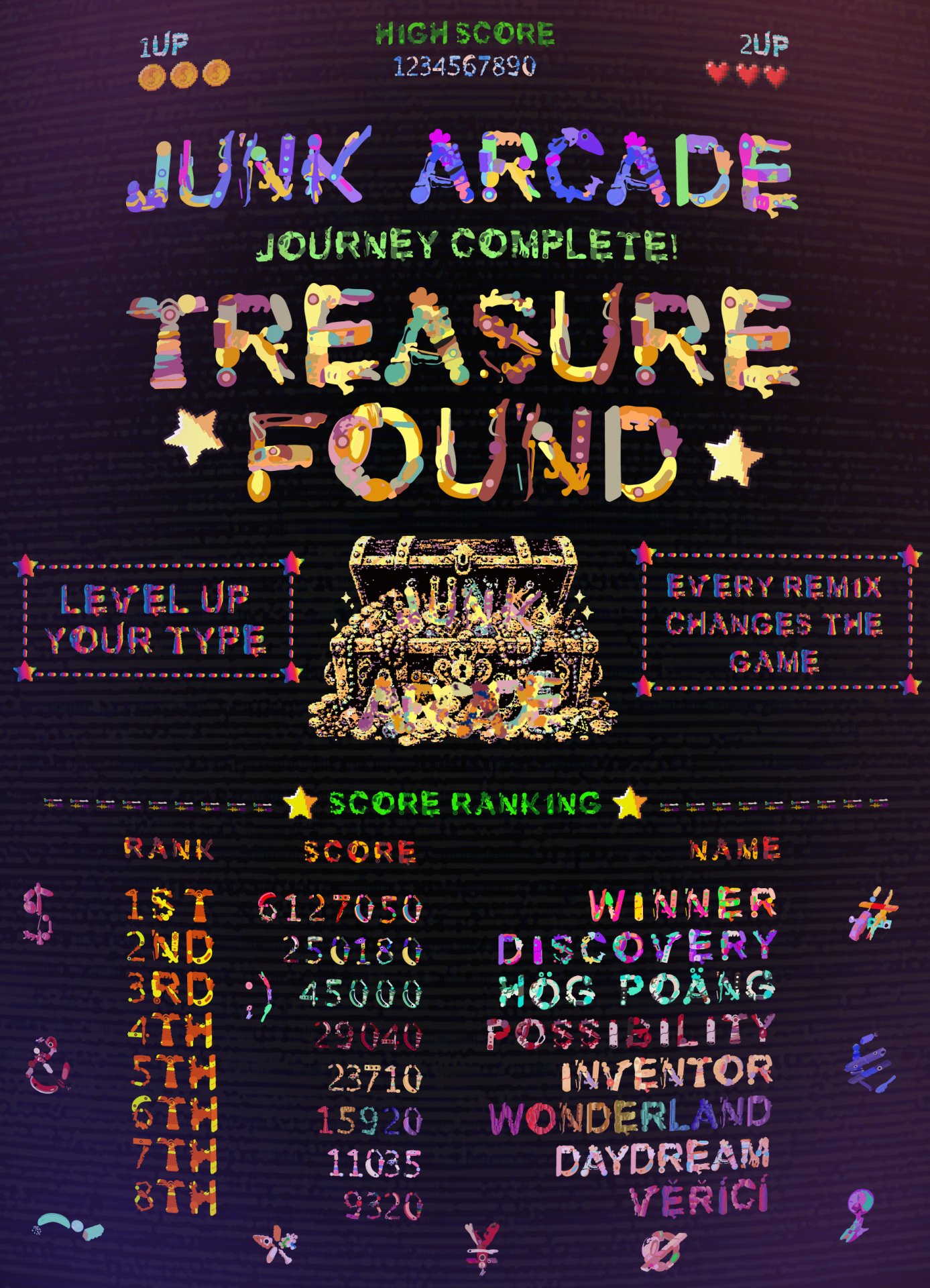 Junk Drawer journey complete poster